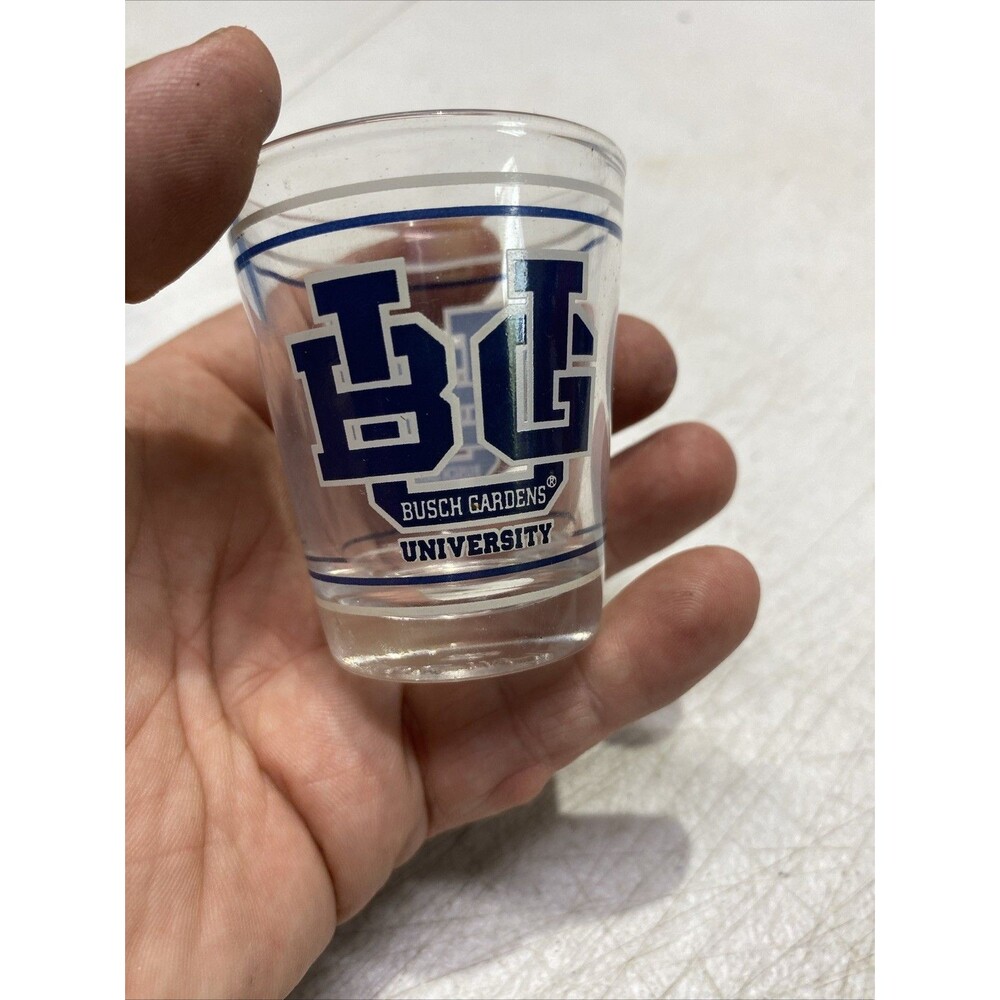 Busch Gardens University Shot Glass BGU